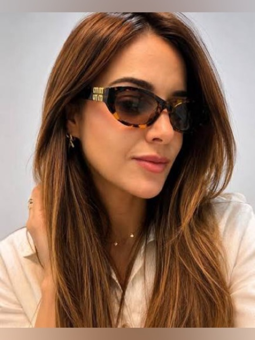 Miu Miu
Oval Sunglasses, 54mm Tortoiseshell